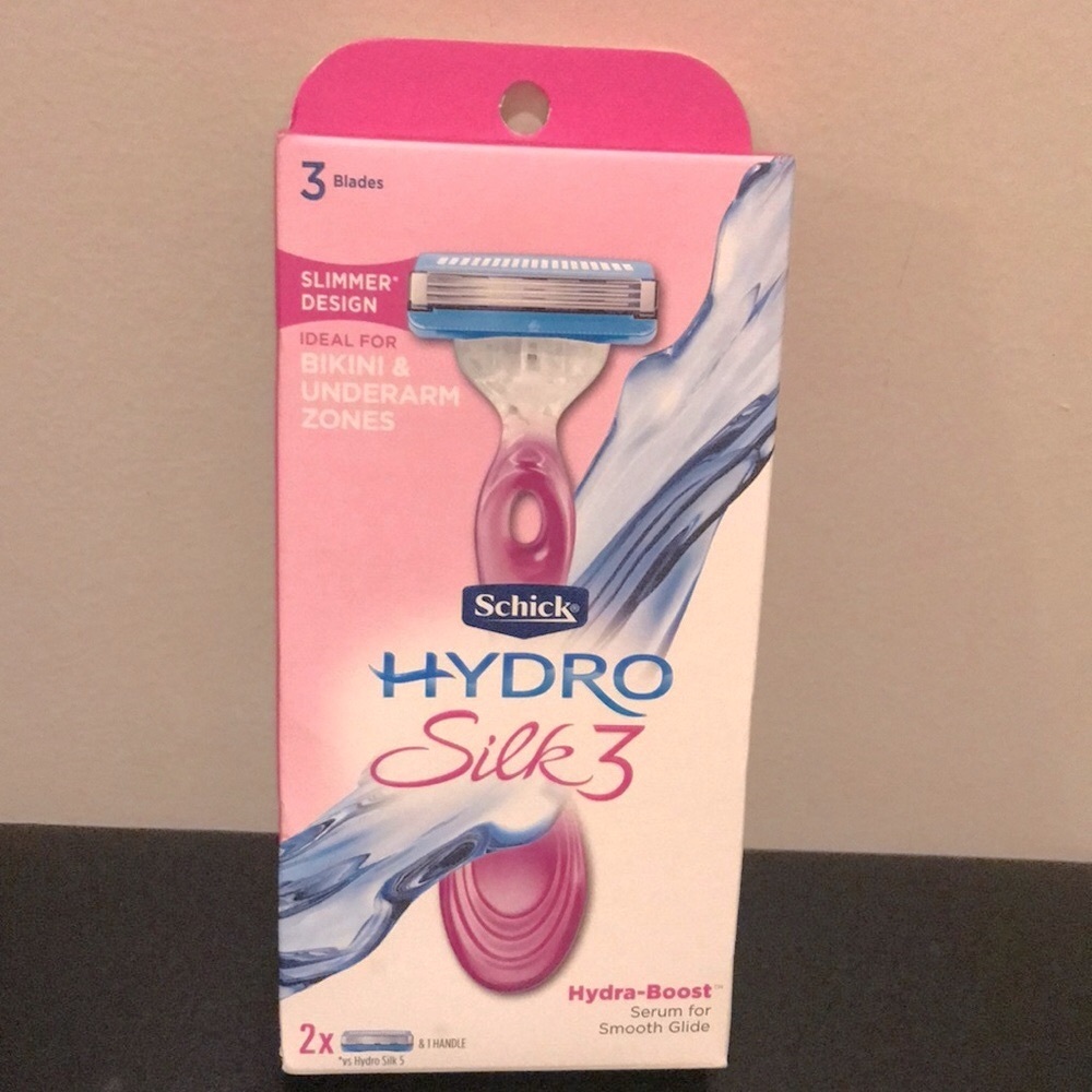 Schick Ladies Hydro Silk 3 Razor - Pink